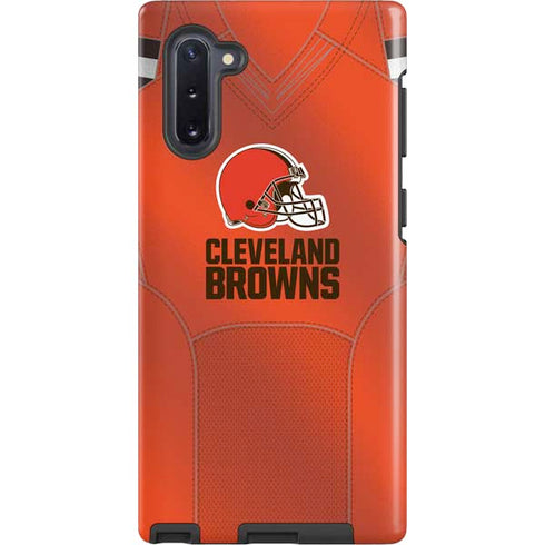NFL Cleveland Browns Team Jersey Galaxy Cases