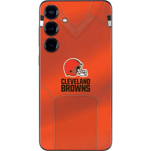NFL Cleveland Browns Team Jersey Galaxy S24 Skin