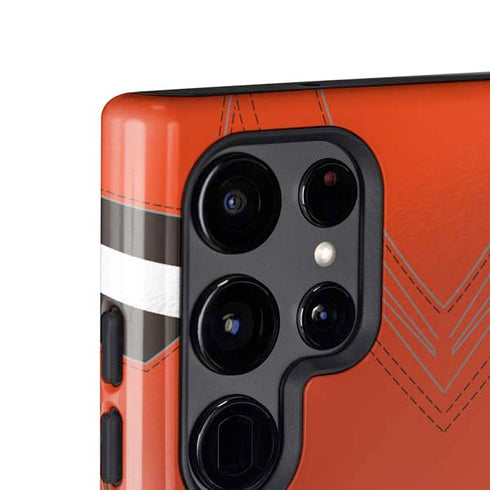 NFL Cleveland Browns Team Jersey Galaxy S25 Ultra Impact Case