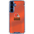 NFL Cleveland Browns Team Jersey Galaxy S25 Plus Clear Case