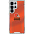 NFL Cleveland Browns Team Jersey Galaxy S25 Ultra Clear Case