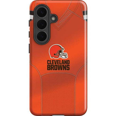 NFL Cleveland Browns Team Jersey Galaxy S26 Impact Case