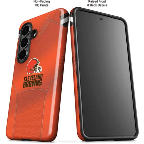 NFL Cleveland Browns Team Jersey Galaxy S26 Plus Impact Case