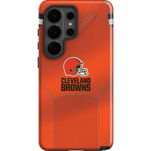 NFL Cleveland Browns Team Jersey Galaxy S26 Ultra Impact Case