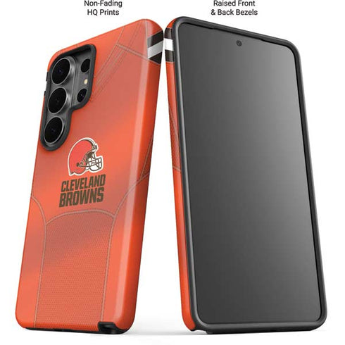 NFL Cleveland Browns Team Jersey Galaxy S26 Ultra Impact Case