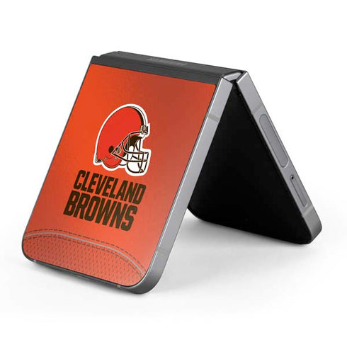 NFL Cleveland Browns Team Jersey Galaxy Z Flip6 Skin