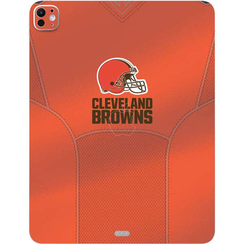 NFL Cleveland Browns Team Jersey iPad Pro 13in M4 (2024) Skin