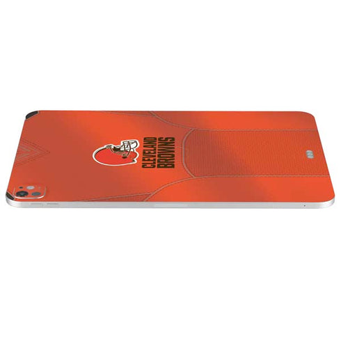 NFL Cleveland Browns Team Jersey iPad Pro 13in M4 (2024) Skin