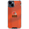 NFL Cleveland Browns Team Jersey iPhone 15 Clear Case
