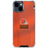 NFL Cleveland Browns Team Jersey iPhone 15 Clear Case