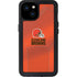 NFL Cleveland Browns Team Jersey iPhone 15 Plus Waterproof Case