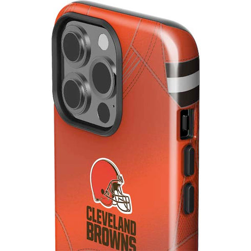 NFL Cleveland Browns Team Jersey iPhone 15 Pro Impact Case