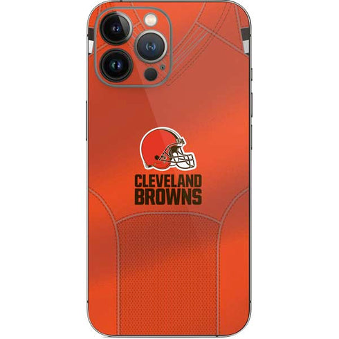 NFL Cleveland Browns Team Jersey iPhone 15 Pro Max Skin