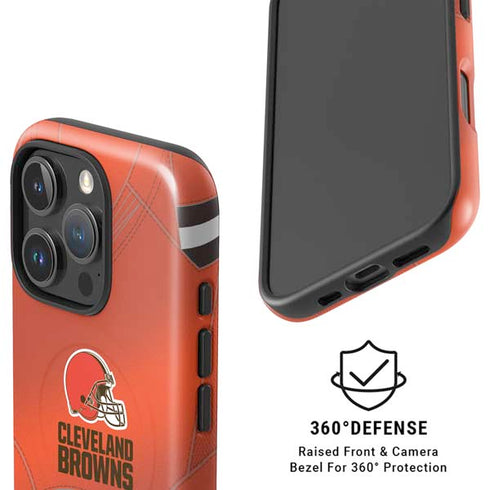 NFL Cleveland Browns Team Jersey iPhone 16 Pro Max Magsafe Impact Case