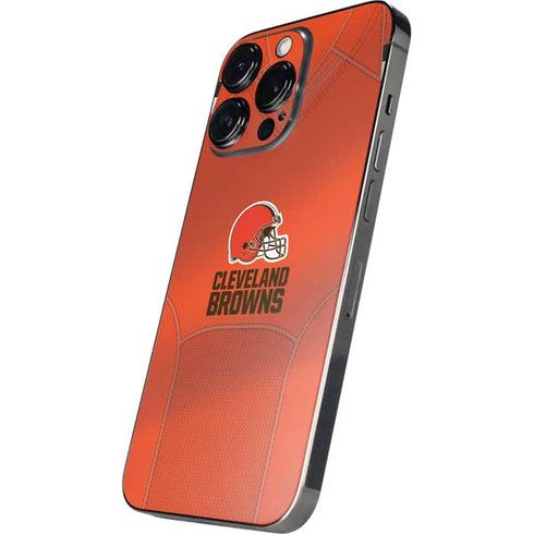 NFL Cleveland Browns Team Jersey iPhone 16 Pro Max Skin