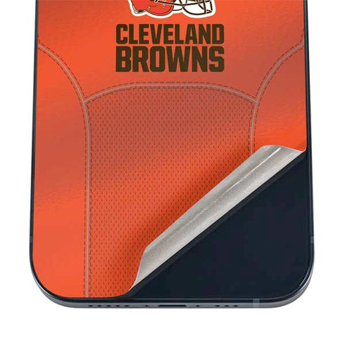 NFL Cleveland Browns Team Jersey iPhone 16 Skin