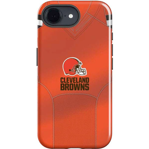 NFL Cleveland Browns Team Jersey iPhone 16e Impact Case