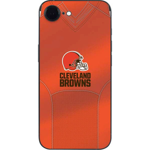NFL Cleveland Browns Team Jersey iPhone 16e Skin