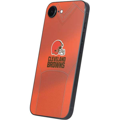 NFL Cleveland Browns Team Jersey iPhone 16e Skin