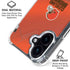 NFL Cleveland Browns Team Jersey iPhone 17 Clear Case