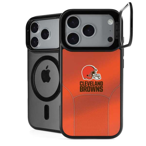 NFL Cleveland Browns Team Jersey iPhone 18 Pro Kickstand Case