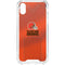 NFL Cleveland Browns Team Jersey iPhone XS Clear Case