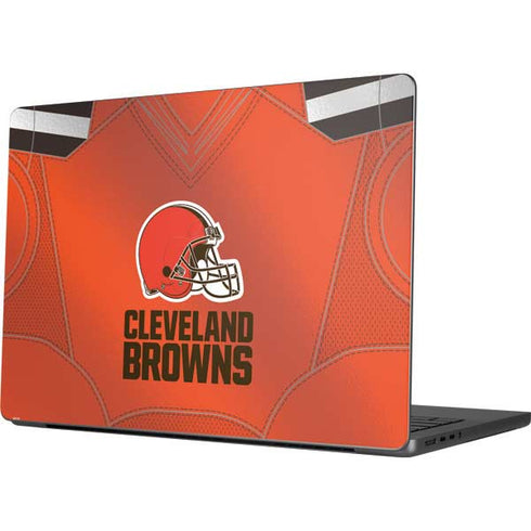 NFL Cleveland Browns Team Jersey Apple MacBook Pro 14-inch Skin