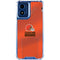 NFL Cleveland Browns Team Jersey Moto G 5G (2024) Clear Case