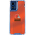 NFL Cleveland Browns Team Jersey Moto G 5G (2024) Clear Case