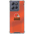 NFL Cleveland Browns Team Jersey Moto G Power 5G (2025) Clear Case