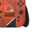 NFL Cleveland Browns Team Jersey Nintendo Switch 2 (2025) Joy-Con Controller Skin