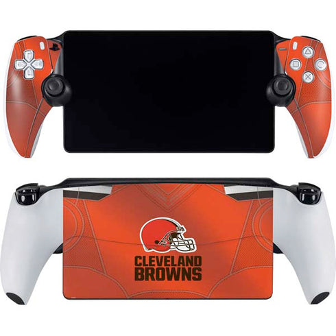NFL Cleveland Browns Team Jersey PlayStation Portal Remote Player Skin