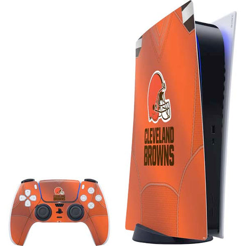 NFL Cleveland Browns Team Jersey PlayStation PS5 Skins