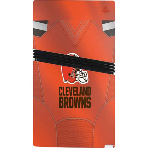 NFL Cleveland Browns Team Jersey PS5 Pro Bundle Skin