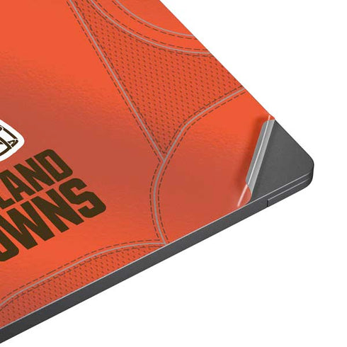 NFL Cleveland Browns Team Jersey Surface Laptop 7 13.8in Skin