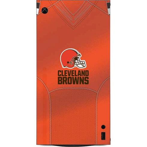 NFL Cleveland Browns Team Jersey XBox Series X Digital Edition Console Skin