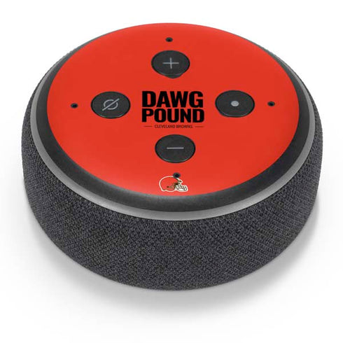 NFL Cleveland Browns Team Motto Amazon Echo Dot Skin