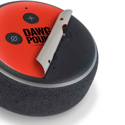 NFL Cleveland Browns Team Motto Amazon Echo Dot Skin
