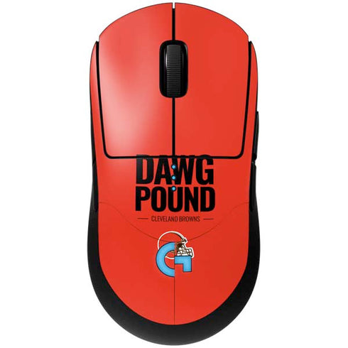NFL Cleveland Browns Team Motto G Pro Wireless Gaming Mouse Skin