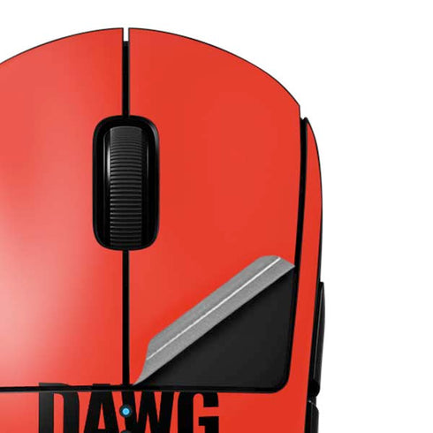 NFL Cleveland Browns Team Motto G Pro Wireless Gaming Mouse Skin