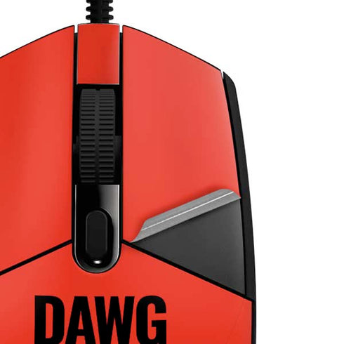 NFL Cleveland Browns Team Motto G203 Prodigy RGB Wired Gaming Mouse Skin