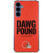 NFL Cleveland Browns Team Motto Galaxy A35 5G Clear Case