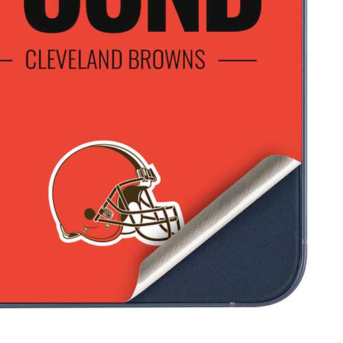 NFL Cleveland Browns Team Motto Galaxy A36 5G Skin