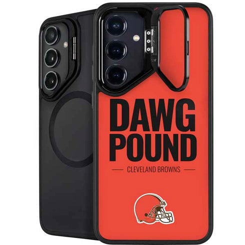 NFL Cleveland Browns Team Motto Galaxy S25 Kickstand Case