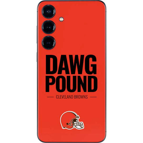 NFL Cleveland Browns Team Motto Galaxy S25 Plus Skin