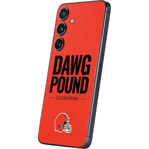 NFL Cleveland Browns Team Motto Galaxy S25 Plus Skin