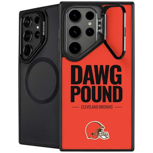NFL Cleveland Browns Team Motto Galaxy S25 Ultra Kickstand Case