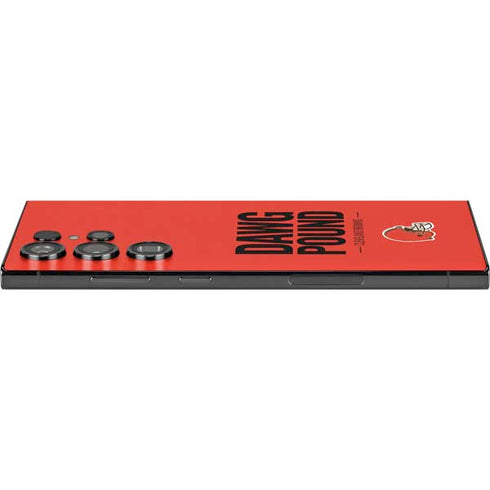 NFL Cleveland Browns Team Motto Galaxy S24 Ultra Skin