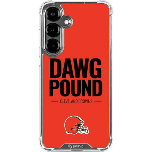 NFL Cleveland Browns Team Motto Galaxy S26 Clear Case