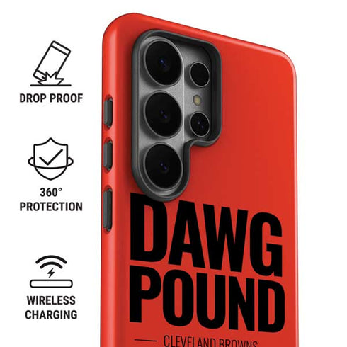 NFL Cleveland Browns Team Motto Galaxy S26 Ultra Impact Case
